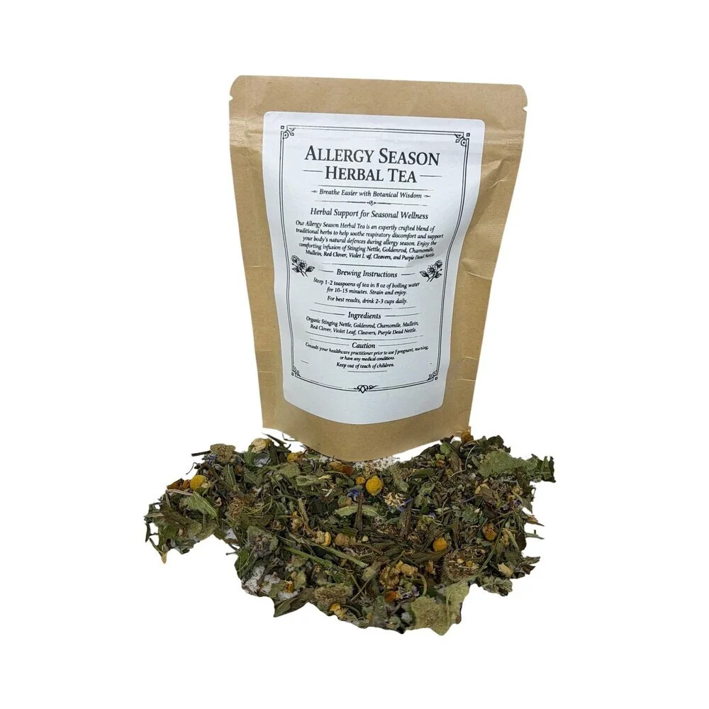 Allergy Season Herbal Tea | Nettle, Chamomile, Goldenrod Botanical